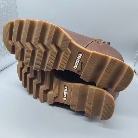 Sorel Joan of Arctic Women Boots  Size US 11 Wedge Zip Up brown Bootie - Picture 10 of 11